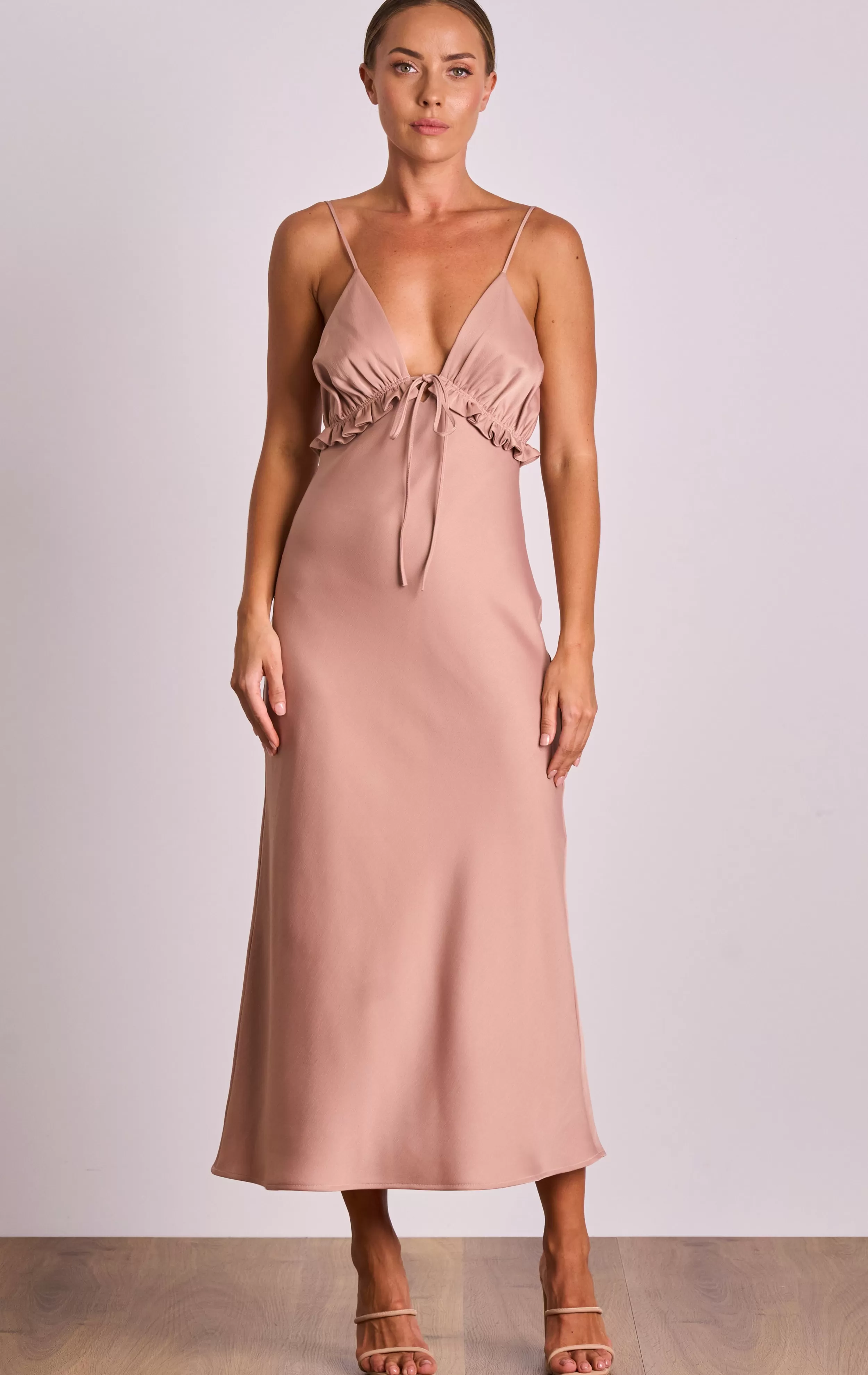 PASDUCHAS Mila Slip Midi Dress